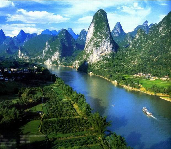 Highlight of Li River Cruise， China Cruise, Li River Cruise